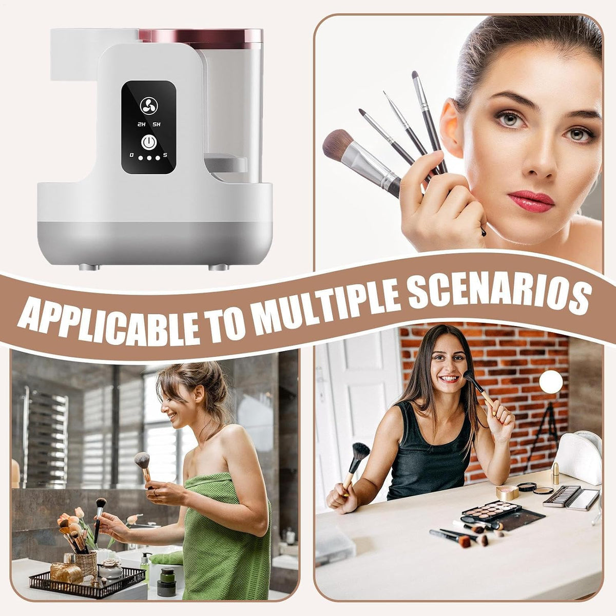 KIYORA Beauty™ Makeup Brush Cleaner